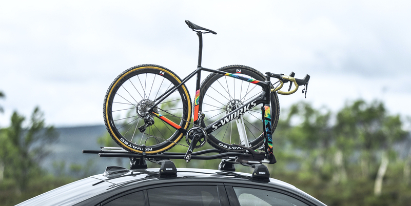 Thule wheel mount bike rack sale